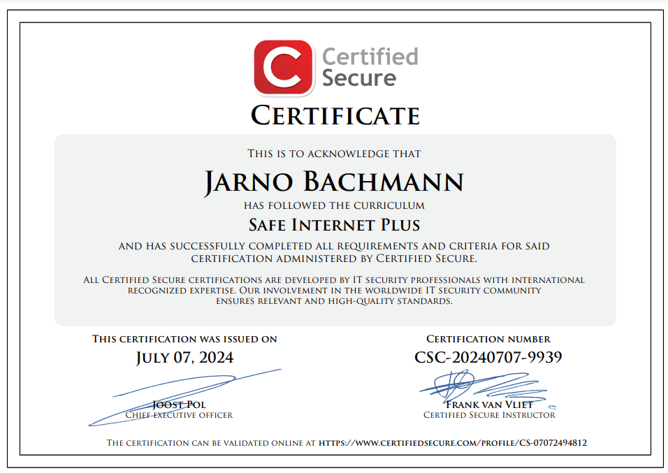 Safe Internet Plus